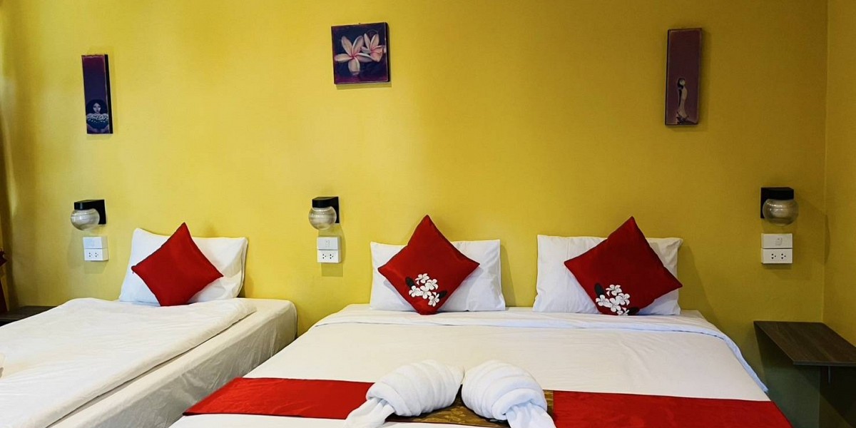 Basic Beach Front Family Room for 5 Persons