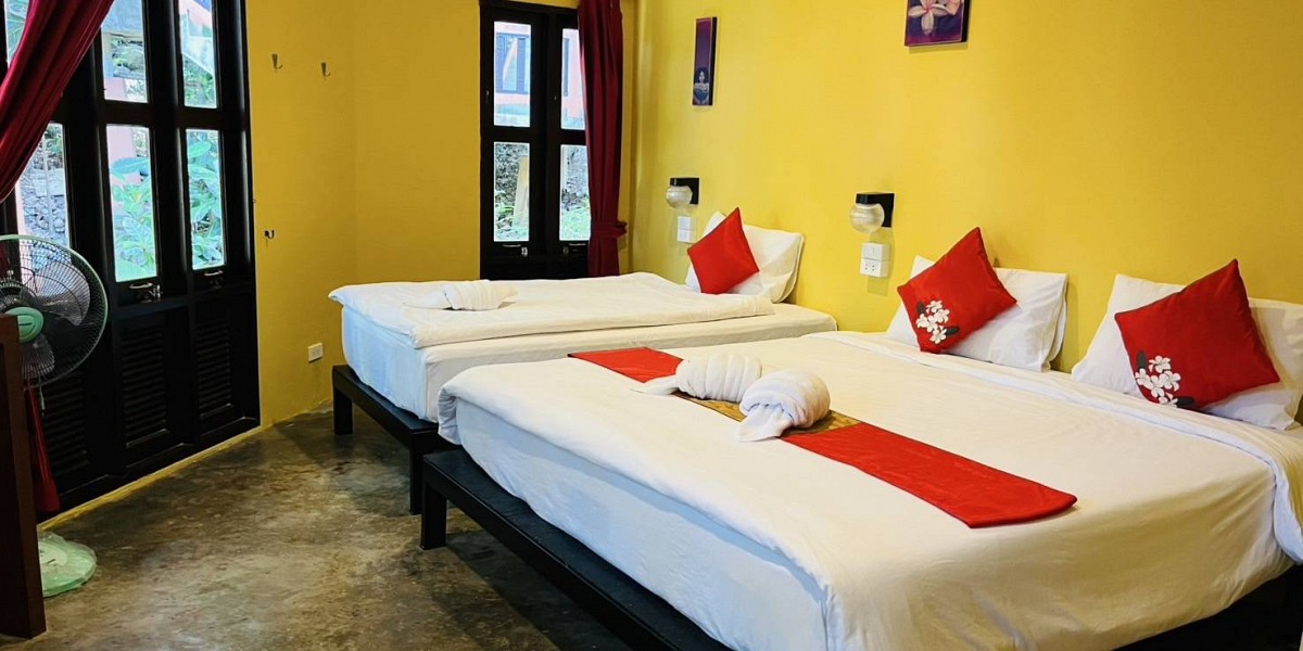 Basic Beach Front Family Room for 5 Persons