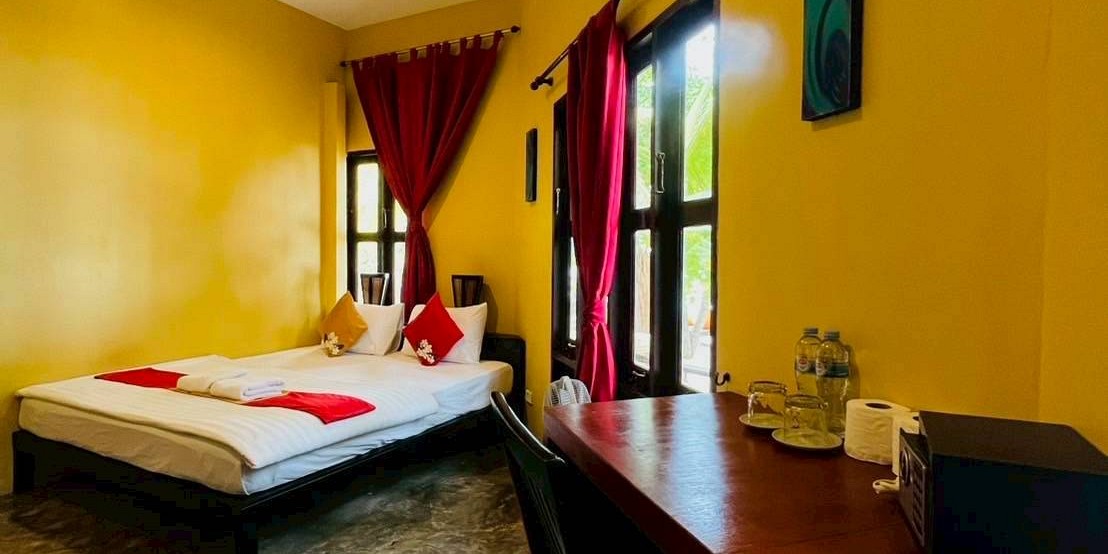 Basic Beach Front Family Room for 4 Persons